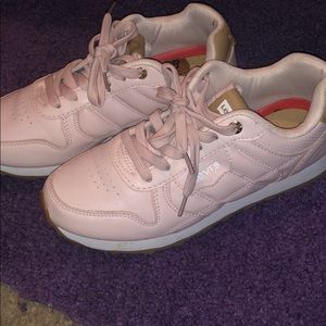Pink Levi shoes